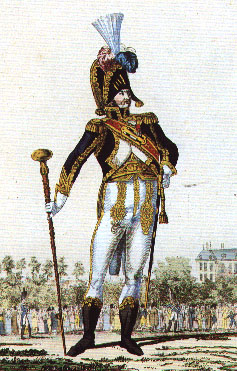 Drum major of the Imperial Guard, c. 1806-12