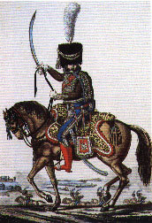 Hussar Officer of the 2nd Regiment, 1819